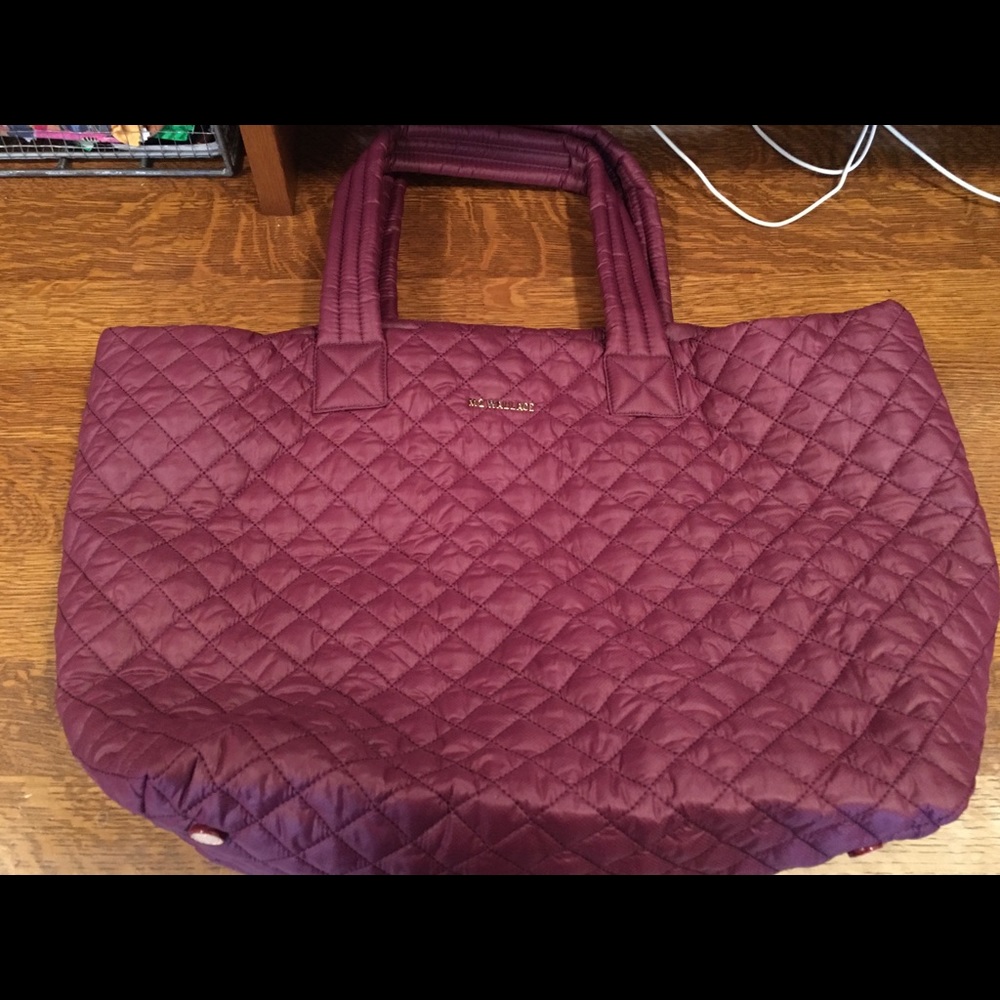 MZ Wallace Large Metro Tote in Wild Plum